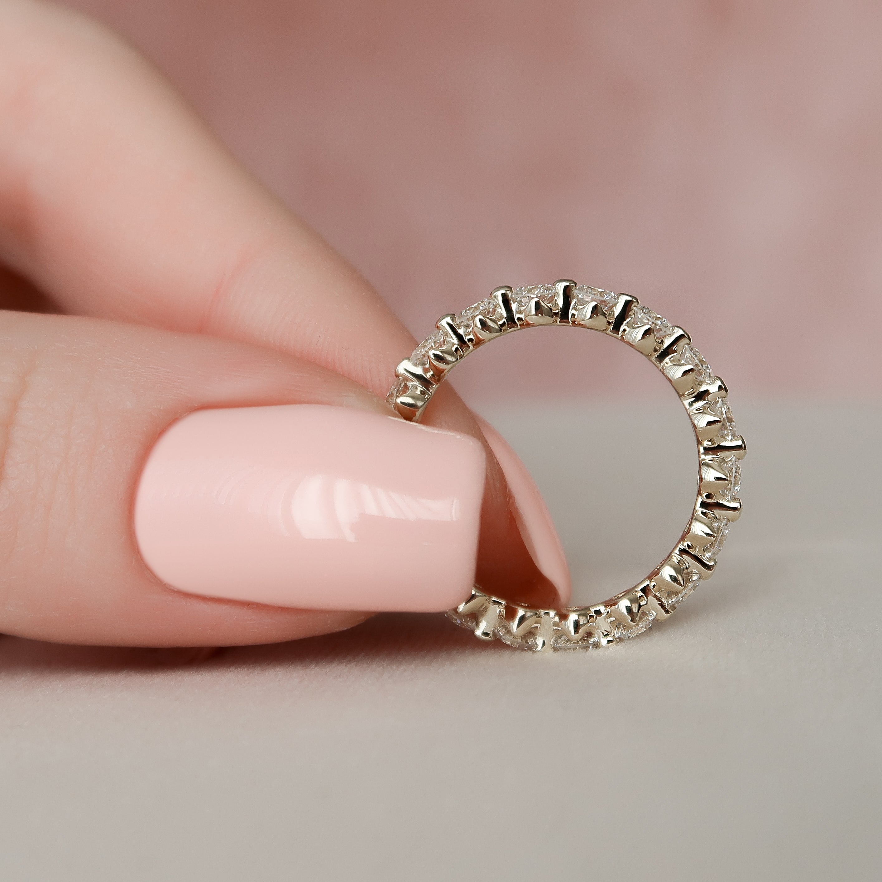 1.5ct Ayiana Round Cut Moissanite Ring - Gold