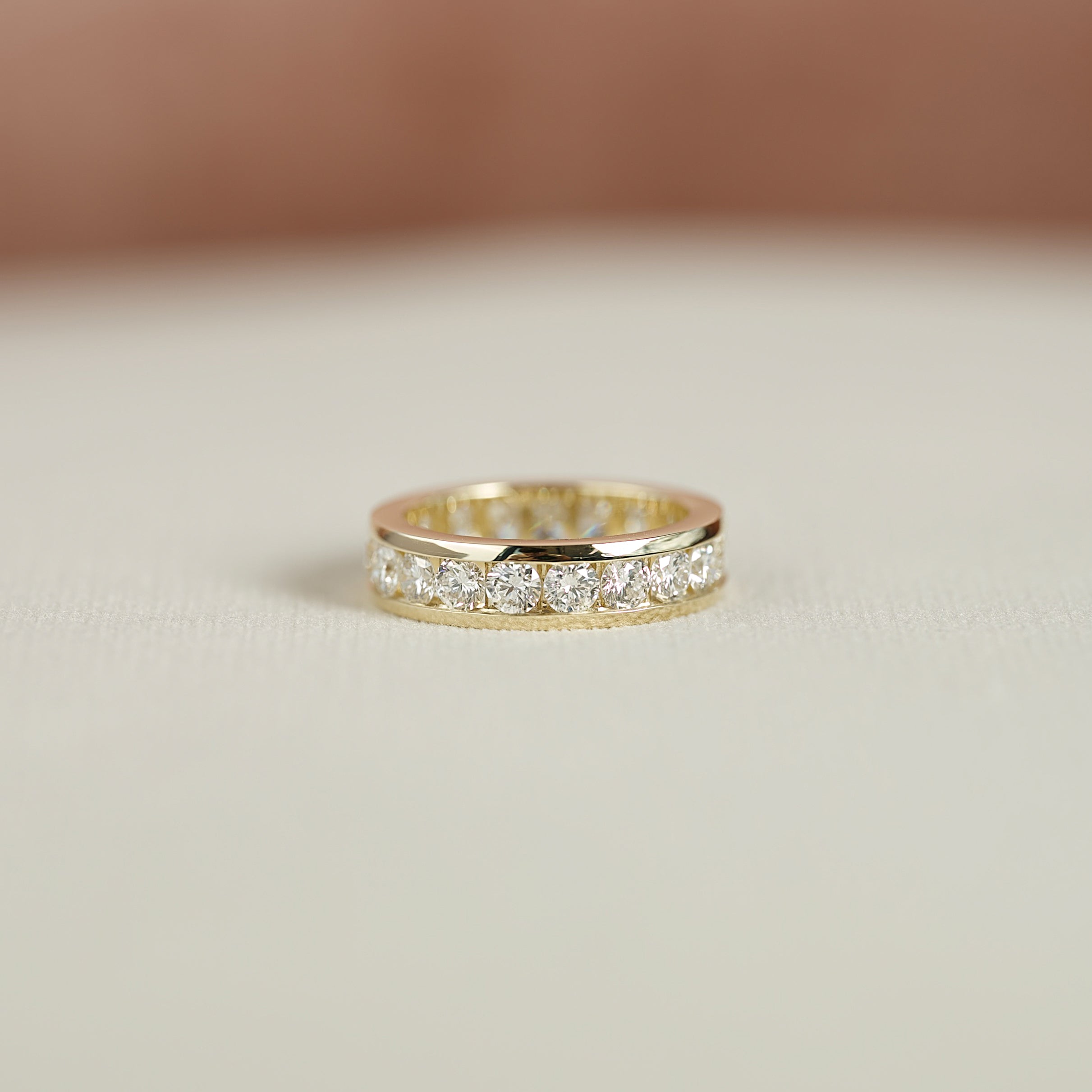 2ct Yolara Round Cut Moissanite Ring - Gold