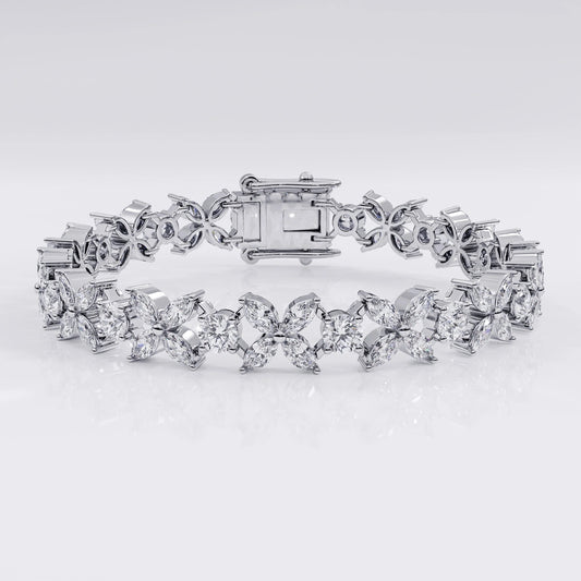 Flower_diamond_bracelet La Stella Jewels