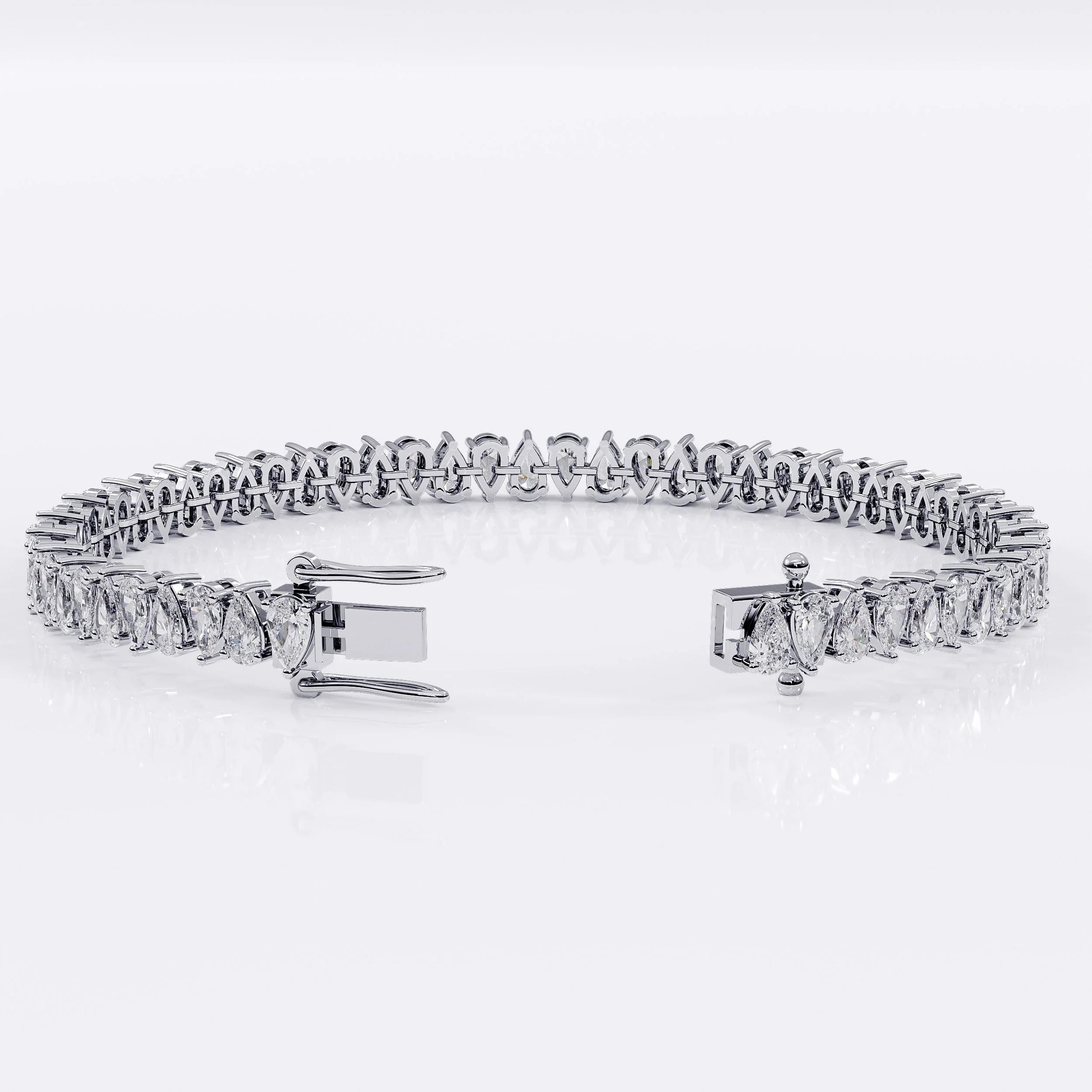 Tennis_bracelet_pear_cut La Stella Jewels