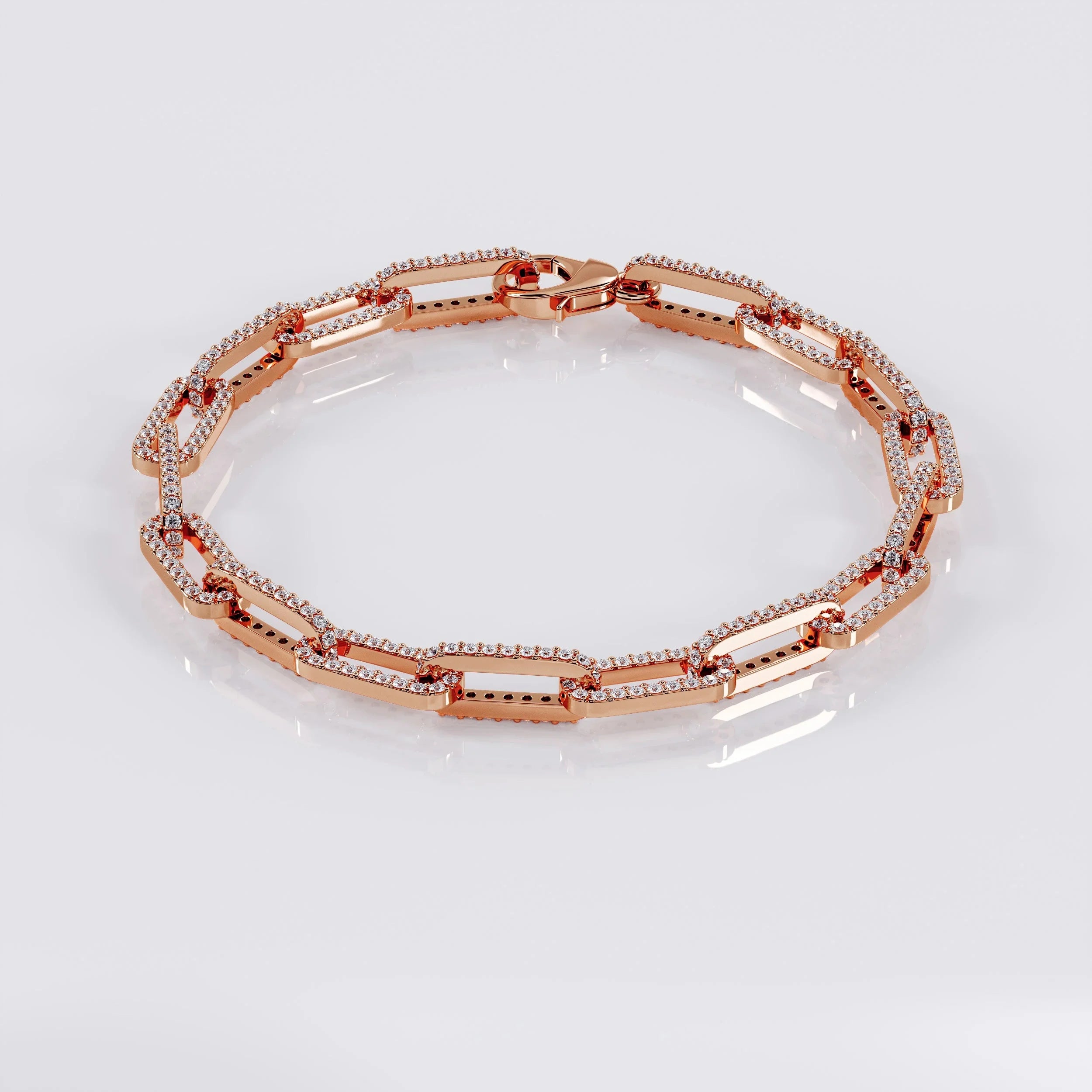 chain_bracelet_rosegold La Stella Jewels