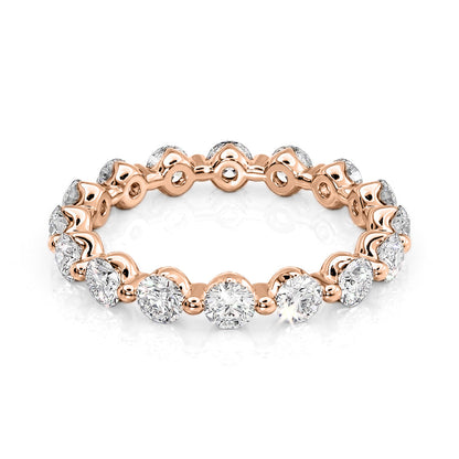 1.5ct Ayiana Round Cut Moissanite Ring - Rose Gold