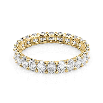 2.5ct Ingrid Oval Cut Moissanite Ring - Gold