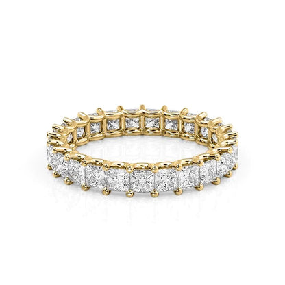 2.5ct Odile Princess Cut Moissanite Ring - Gold
