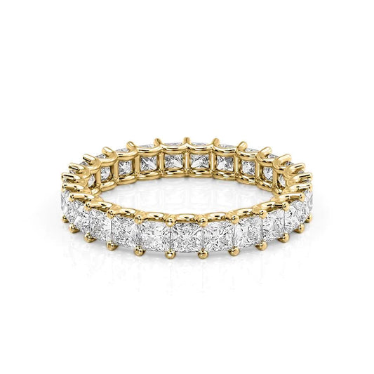 2.5ct Odile Princess Cut Moissanite Ring - Gold