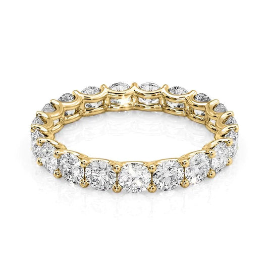 2.5ct Eibhlin Round Cut Moissanite Ring - Gold