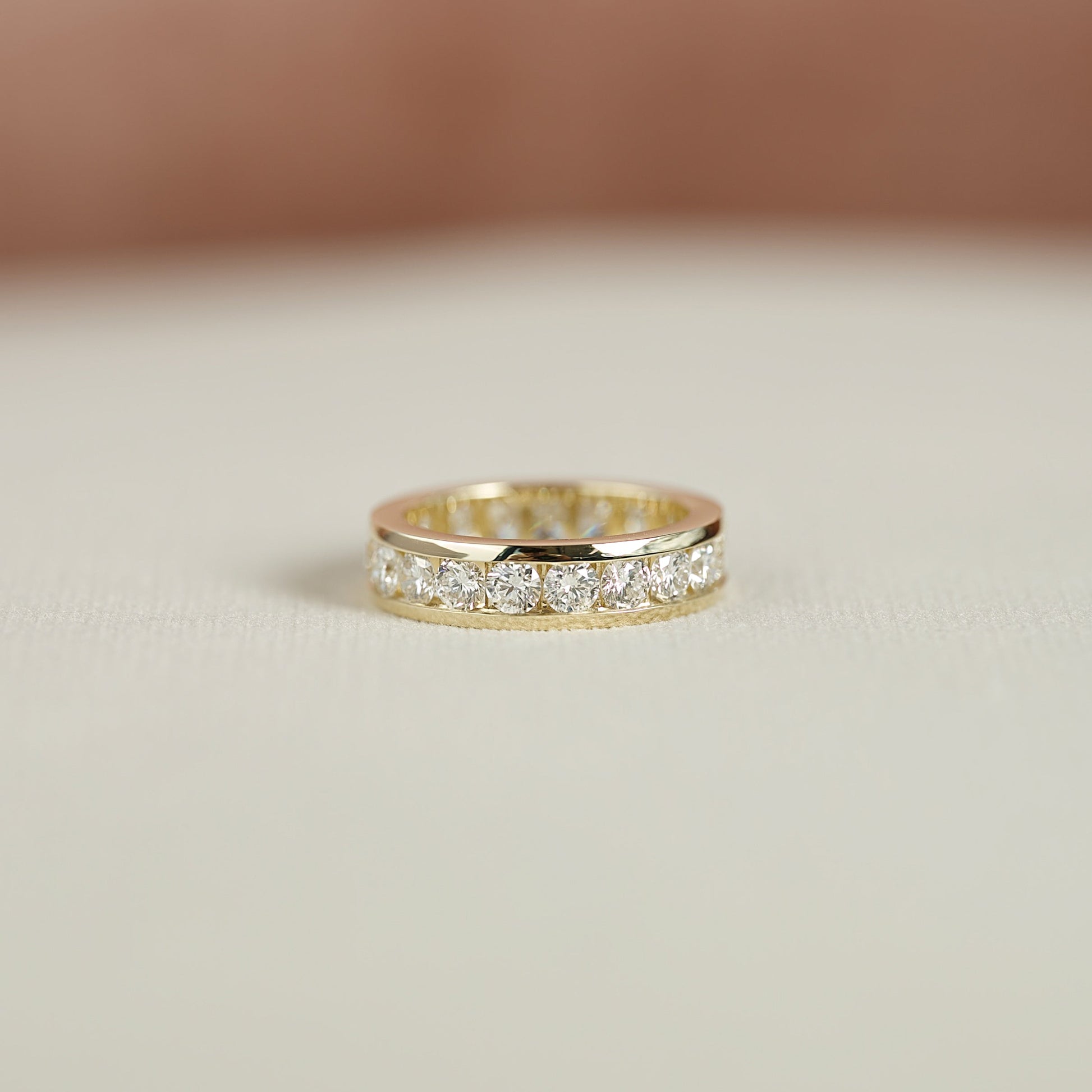 2ct Yolara Round Cut Moissanite Ring - Gold