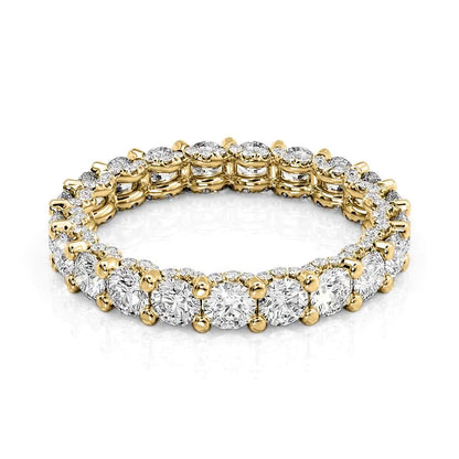 2.3ct Rachara Round Cut Moissanite Ring - Gold
