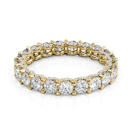 2.3ct Rachara Round Cut Moissanite Ring - Gold