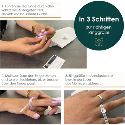 Ringgrößenmesser – Standardgröße EU und Schweiz