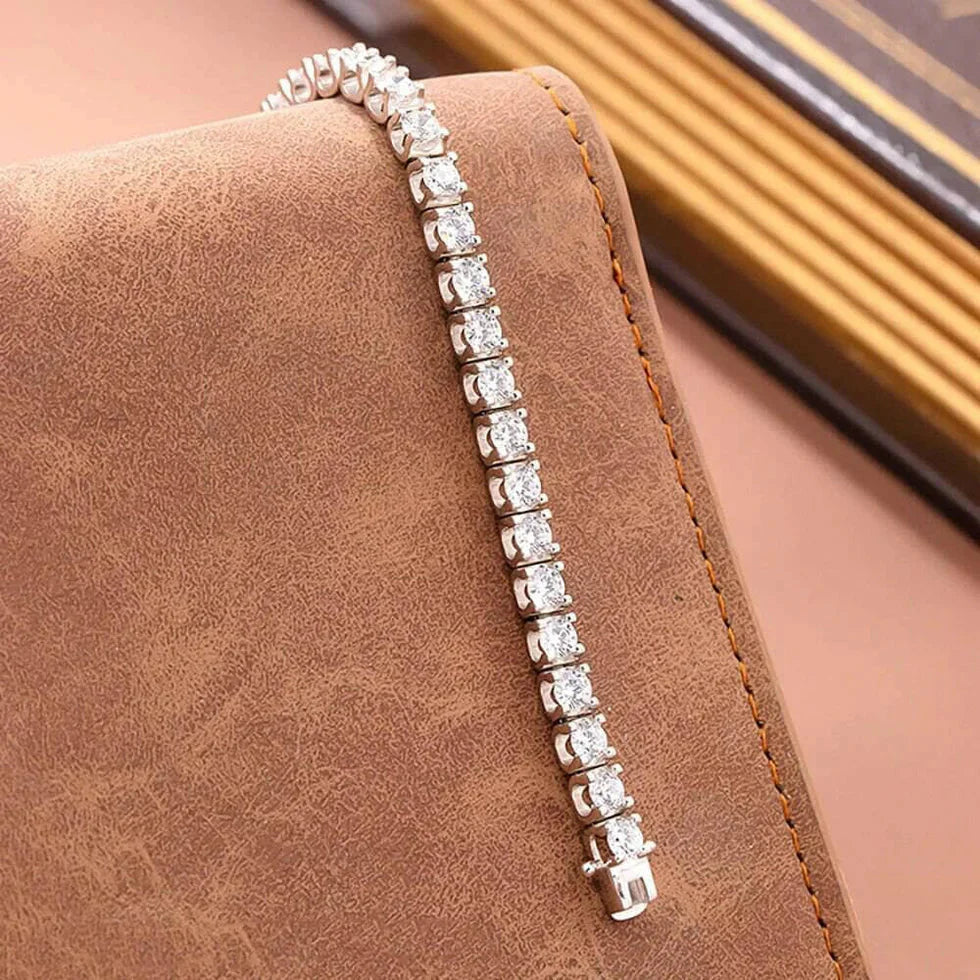 3.5mm Classic Tennis Bracelet For Women La Stella Jewels