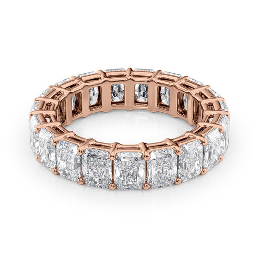 6ct Maricela Round Cut Moissanite Ring - Rose Gold