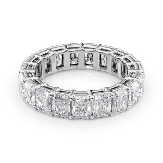 6ct Maricela Round Cut Moissanite Ring - Silver
