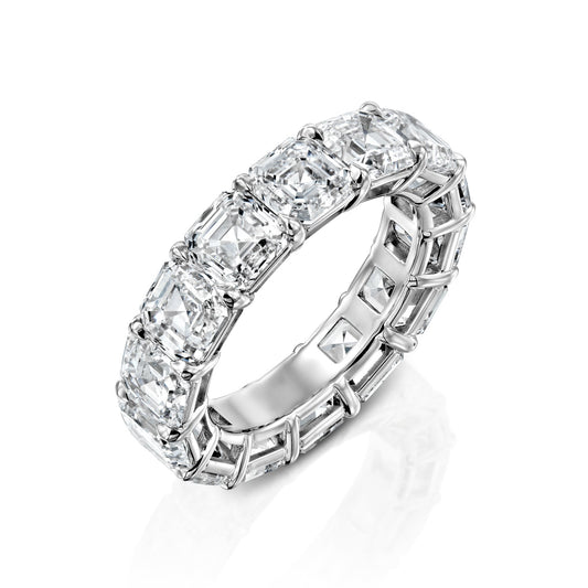 10ct Alesia Round Cut Moissanite Ring - Silver