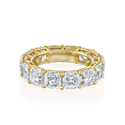 10ct Alesia Round Cut Moissanite Ring - Gold
