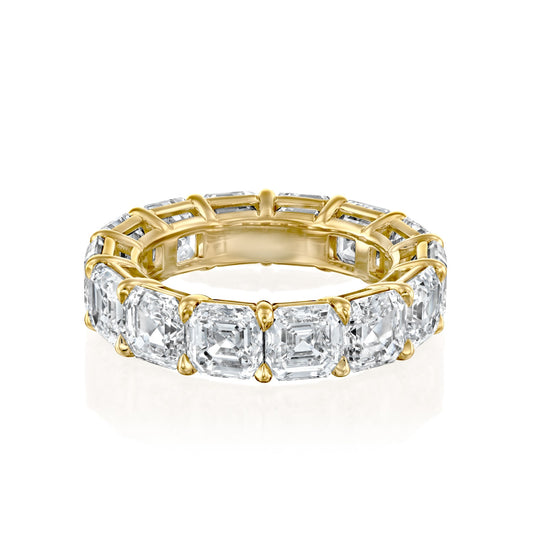 10ct Alesia Round Cut Moissanite Ring - Gold