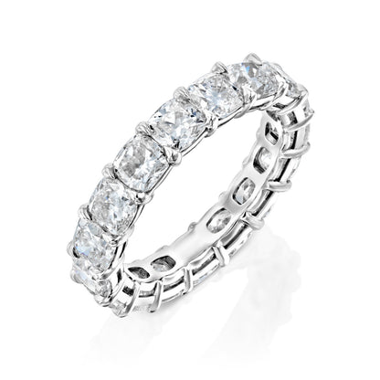 5ct Thereza Round Cut Moissanite Ring - Silver