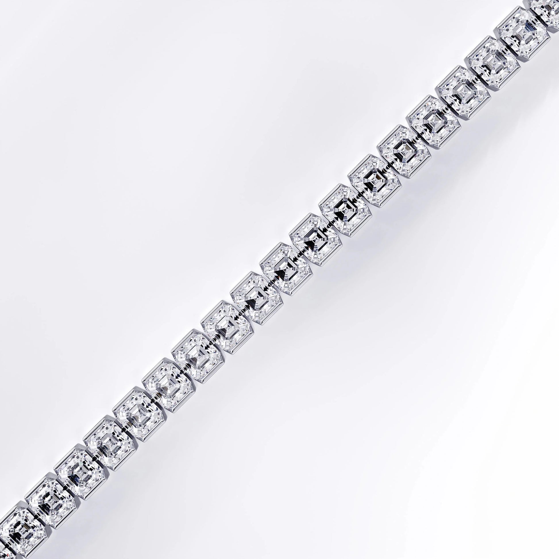 Asscher_cut_bracelet La Stella Jewels