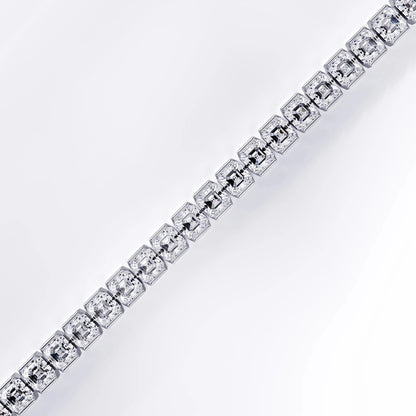 Asscher_cut_bracelet La Stella Jewels
