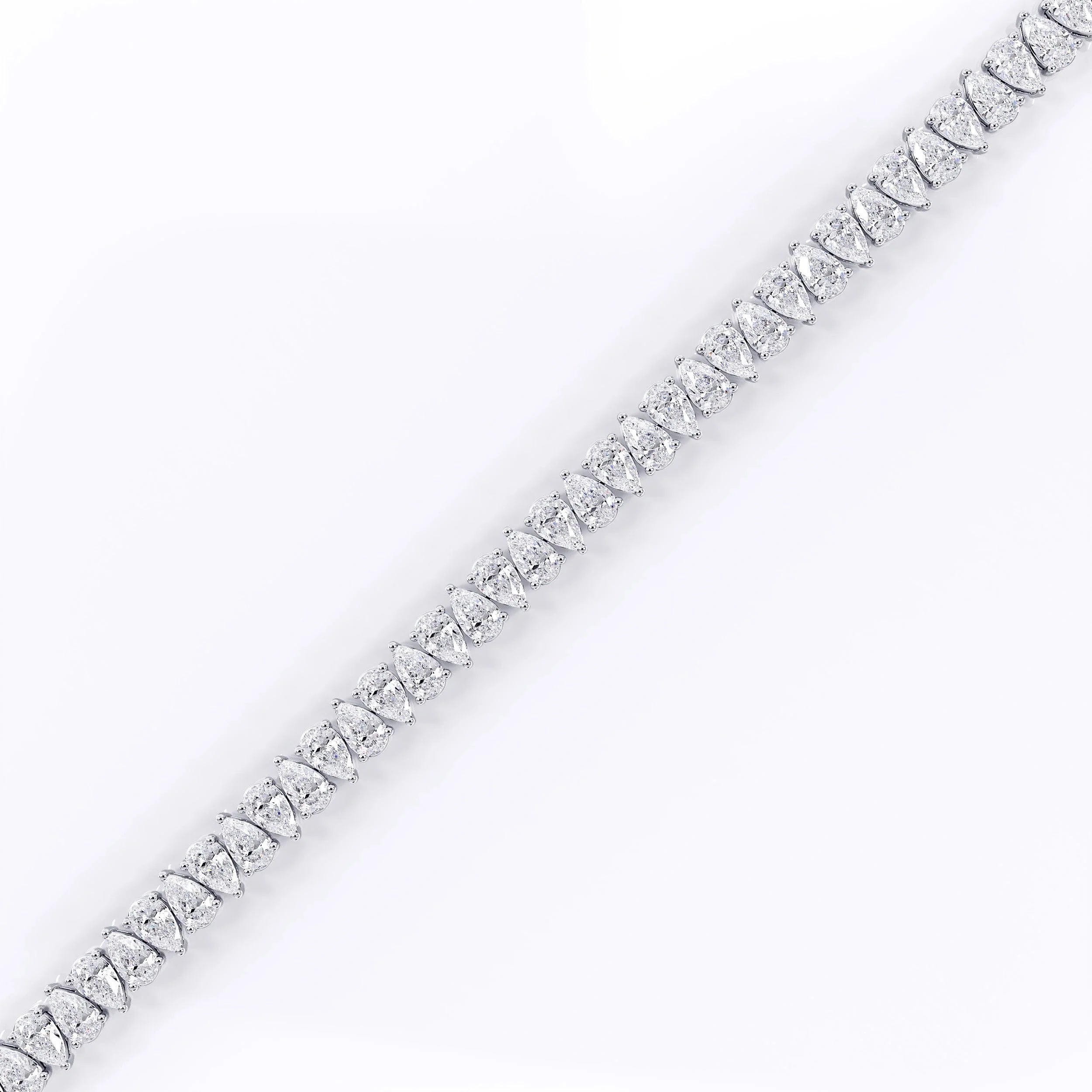 Diamond_bracelet_pear_cut La Stella Jewels