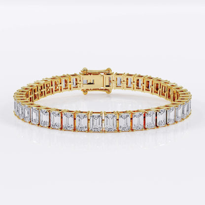 Emerald_diamond_bracelet_in_Gold La Stella Jewels