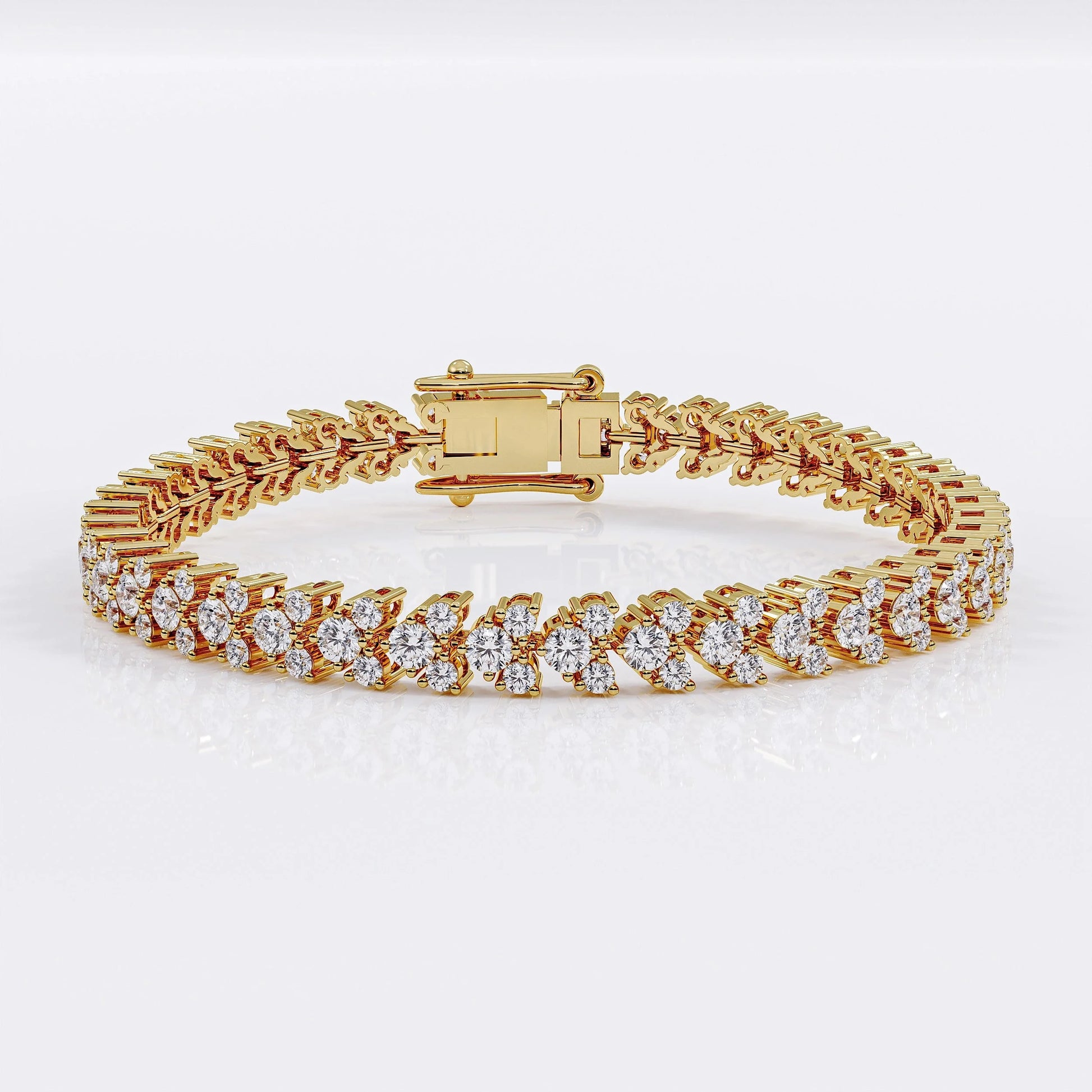 Heart_tennis_bracelet La Stella Jewels