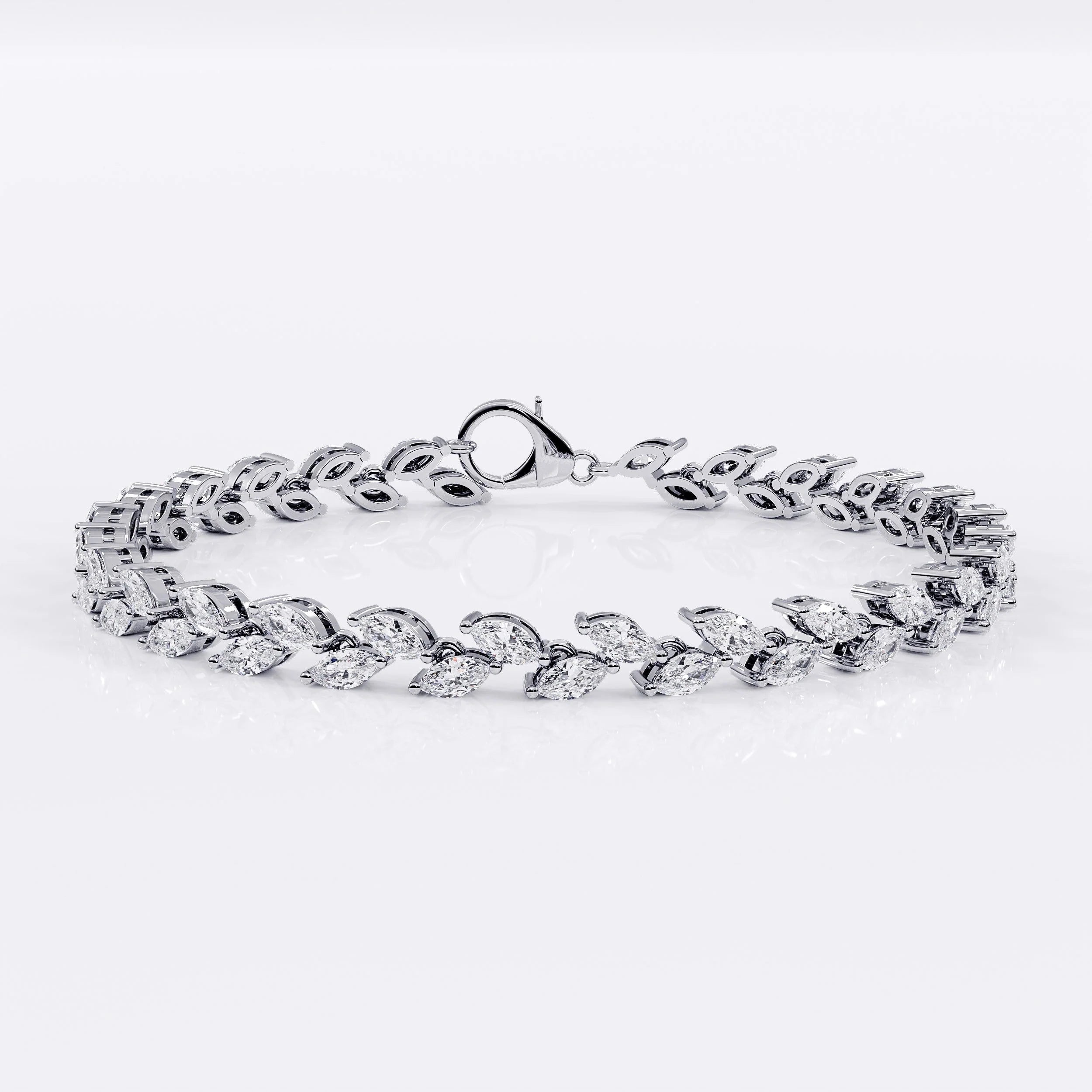 Leaf_bracelet_silver La Stella Jewels
