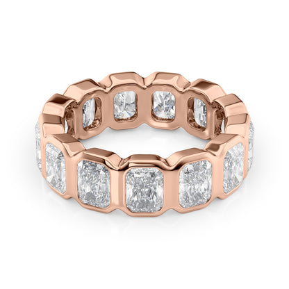 5ct Vida Round Cut Moissanite Ring - Rose Gold