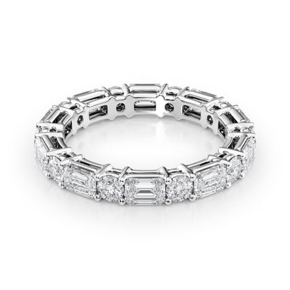 3.3ct Astoria Round Cut Moissanite Ring - Silver