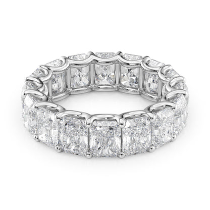 8ct Yara Round Cut Moissanite Ring - Silver