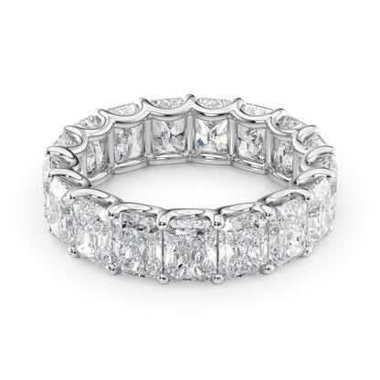 7ct Drusilla Round Cut Moissanite Ring - Silver