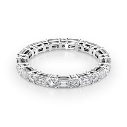 1.7ct Silara Round Cut Moissanite Ring - Silver