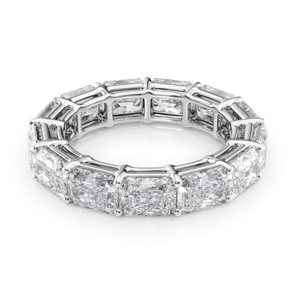 6ct Gildara Radiant Cut Moissanite Ring - Silver