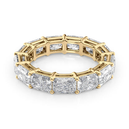 5ct Livinda Radiant Cut Moissanite Ring - Gold