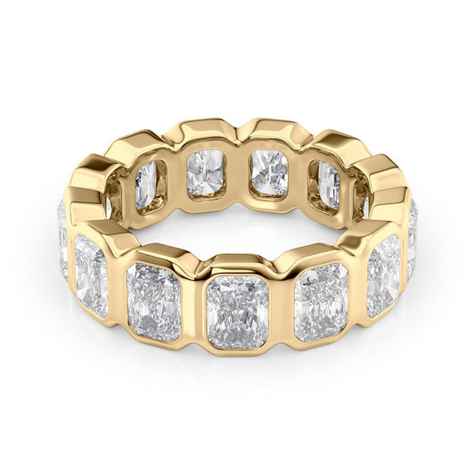 5ct Vida Round Cut Moissanite Ring - Gold