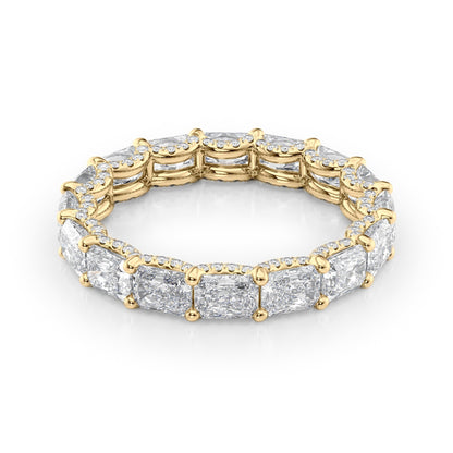 2.3ct Sirona Radiant Cut Moissanite Ring - Gold