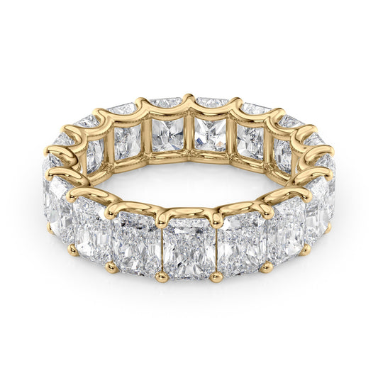 7ct Drusilla Round Cut Moissanite Ring - Gold
