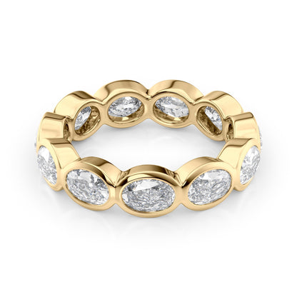 3.3ct Kendra Oval Cut Moissanite Ring - Gold