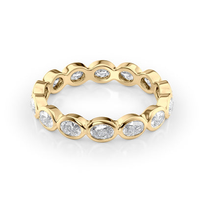 1.4ct Mariquita Oval Cut Moissanite Ring - Gold