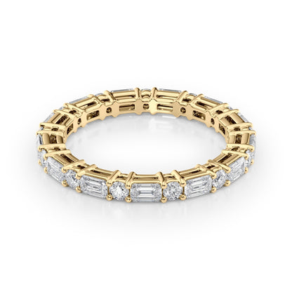 1.7ct Silara Round Cut Moissanite Ring - Gold