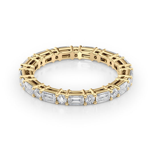 1.7ct Silara Round Cut Moissanite Ring - Gold