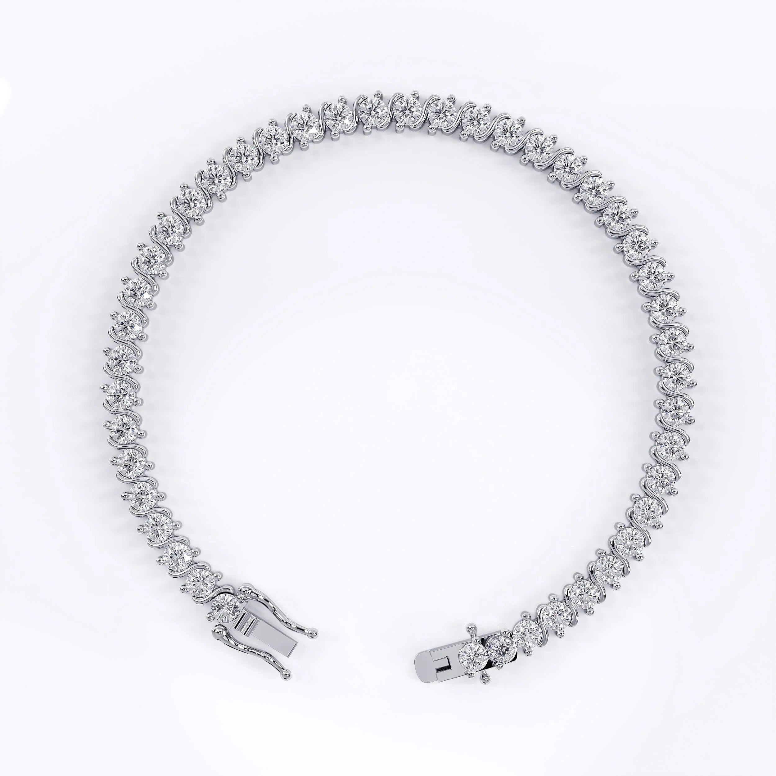 Tennis_bracelet_diamonds_designs (925 Sterling Silver) La Stella Jewels