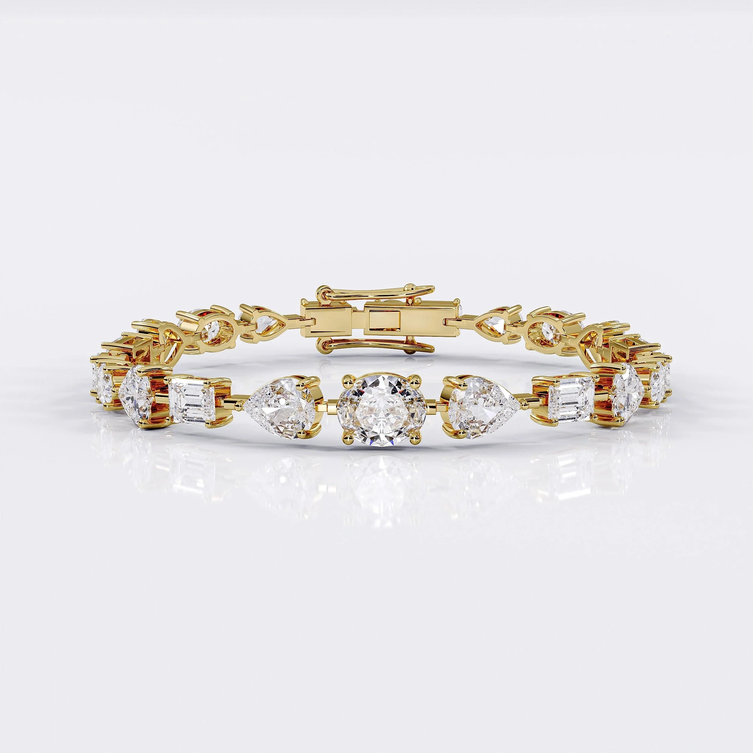 Tennis_bracelet_gold La Stella Jewels