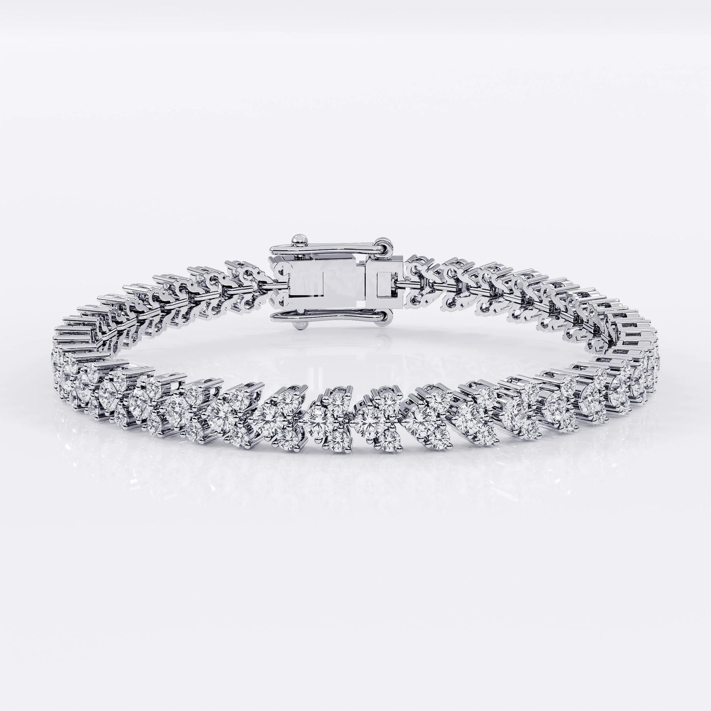 Tennis_bracelet_heart La Stella Jewels