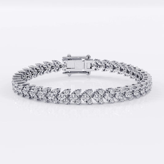 Tennis_bracelet_heart La Stella Jewels