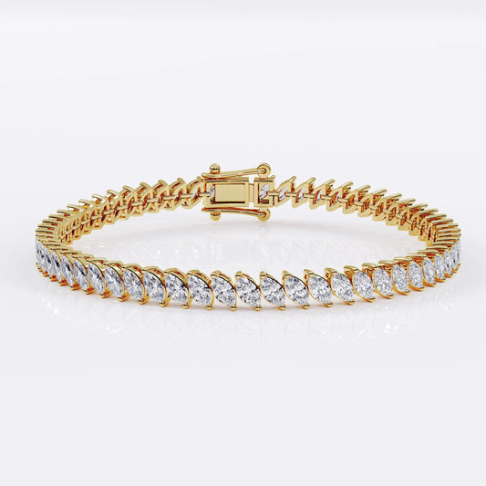 Tennis_bracelet_in_Gold La Stella Jewels