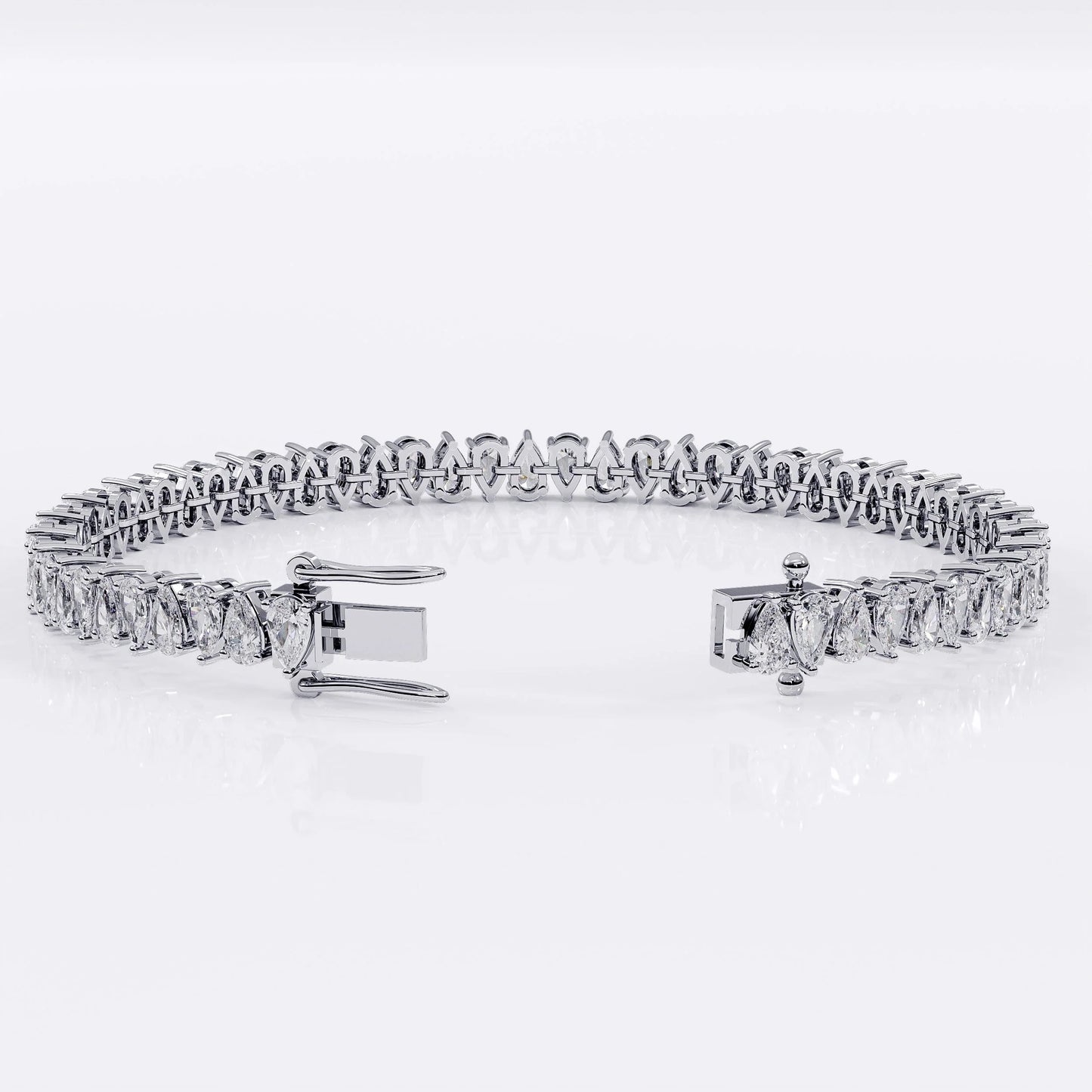 Tennis_bracelet_pear_cut La Stella Jewels