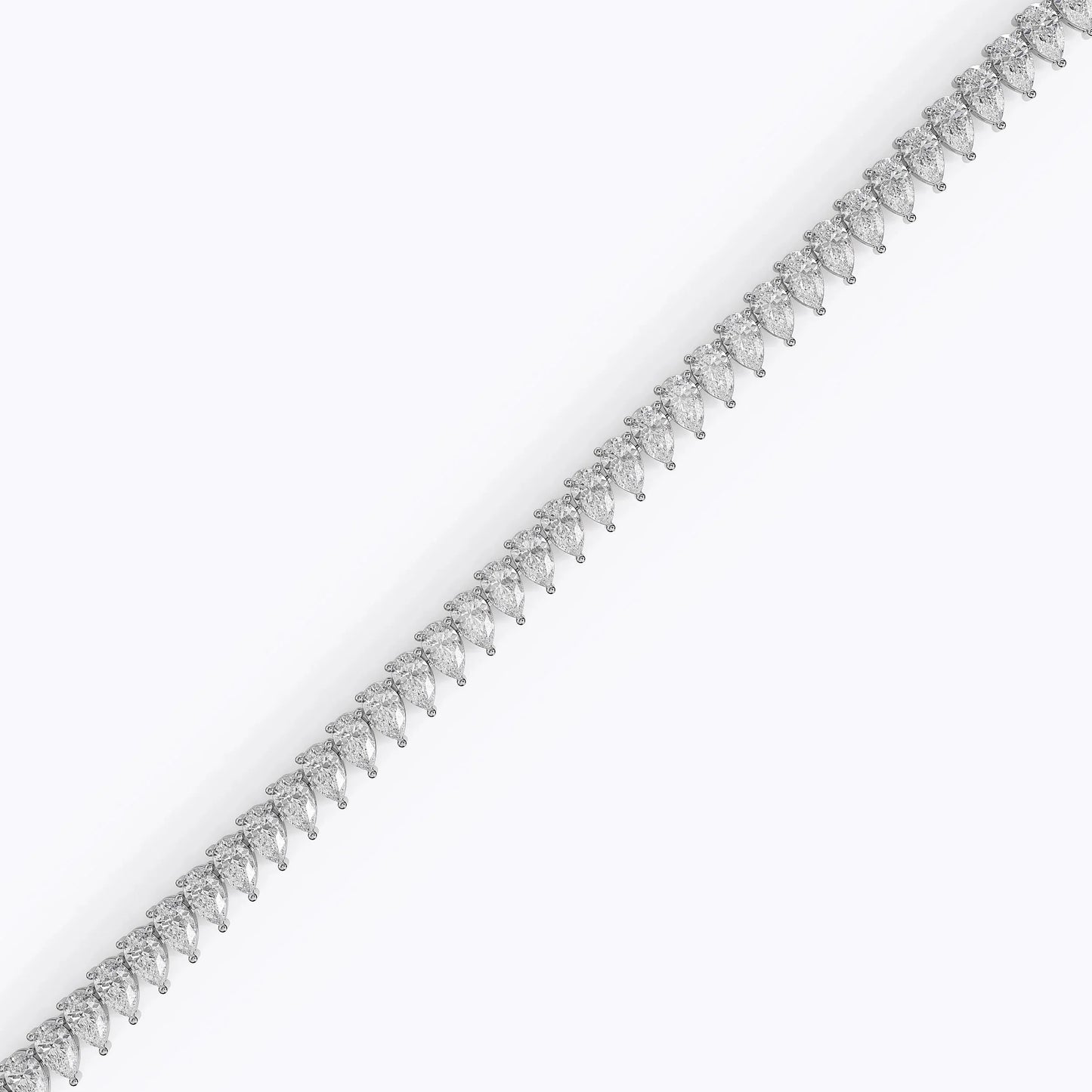 Pear Cut Diamond Tennis Bracelet For Women La Stella Jewels